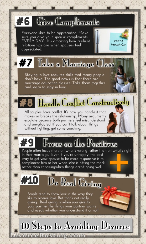 10 Steps to Avoiding Divorce Divorce Busting